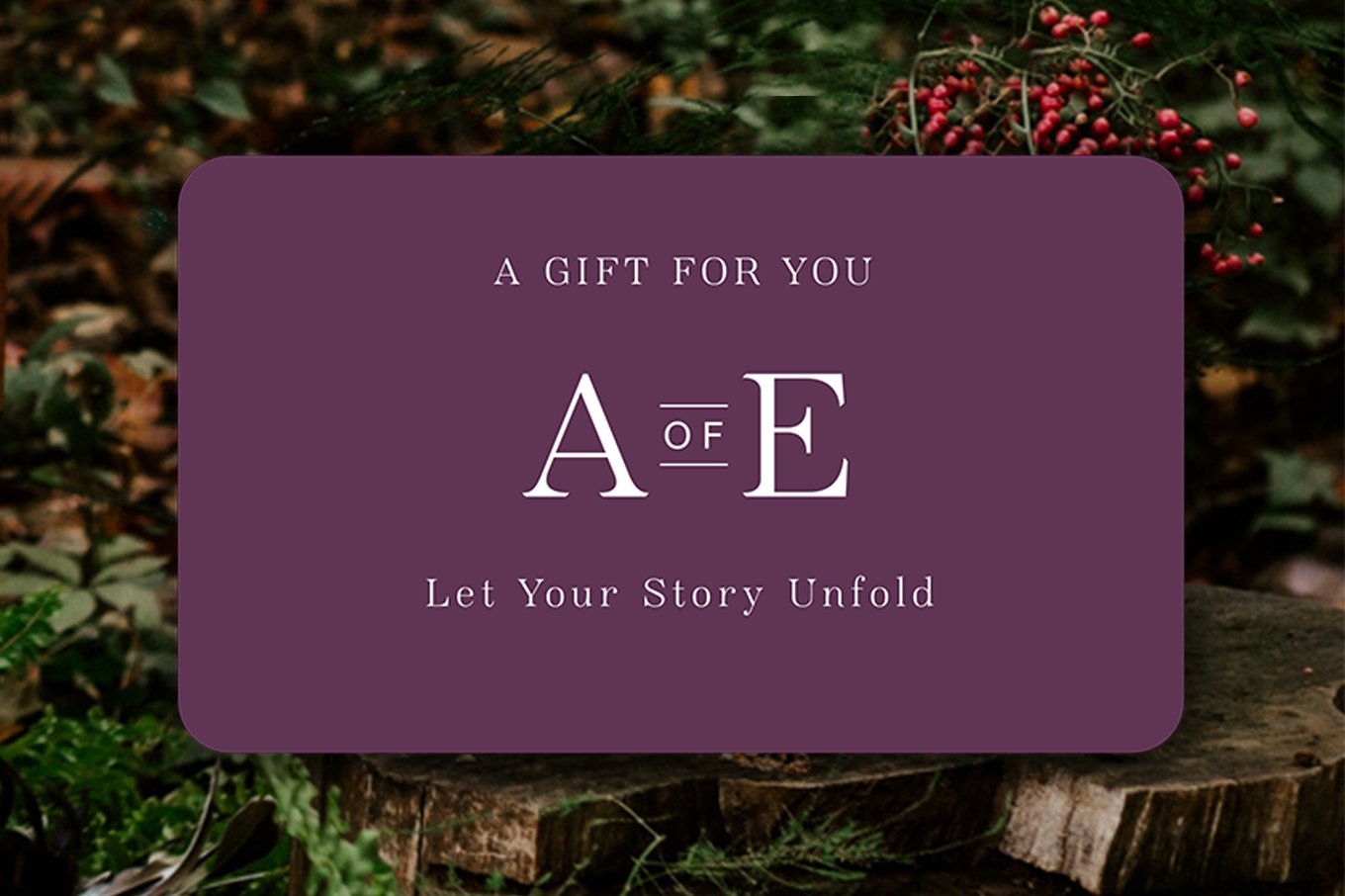 A of E Gift Card